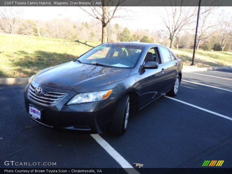 Magnetic Gray Metallic / Ash 2007 Toyota Camry Hybrid