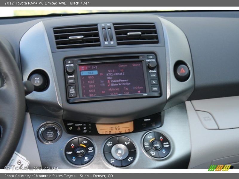 Black / Ash 2012 Toyota RAV4 V6 Limited 4WD