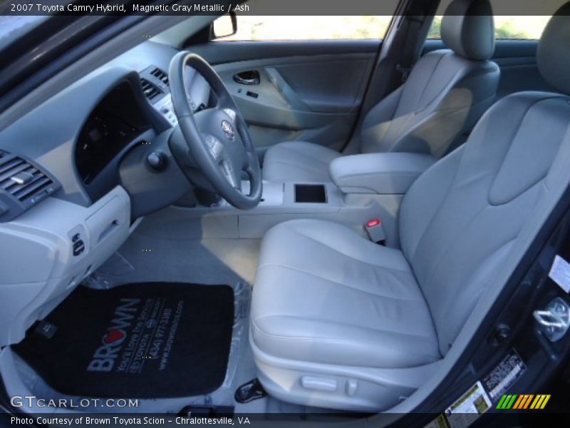 Magnetic Gray Metallic / Ash 2007 Toyota Camry Hybrid