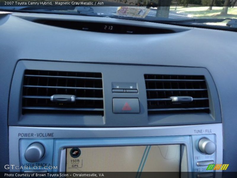 Magnetic Gray Metallic / Ash 2007 Toyota Camry Hybrid