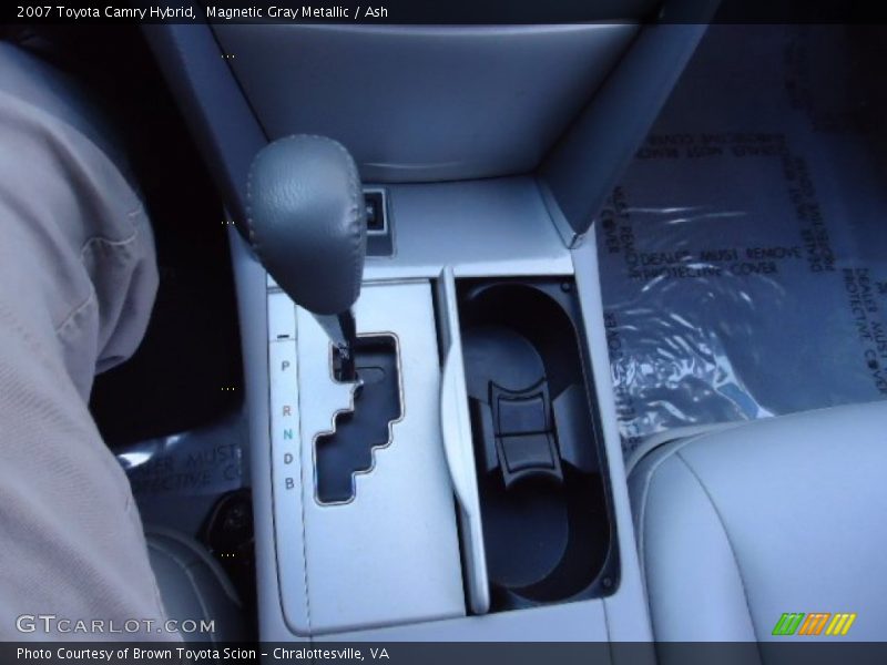 Magnetic Gray Metallic / Ash 2007 Toyota Camry Hybrid