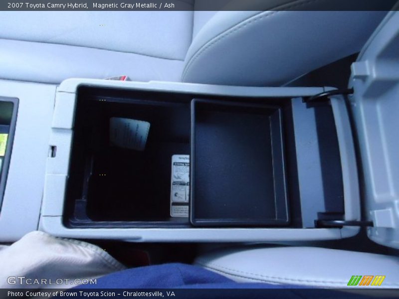 Magnetic Gray Metallic / Ash 2007 Toyota Camry Hybrid