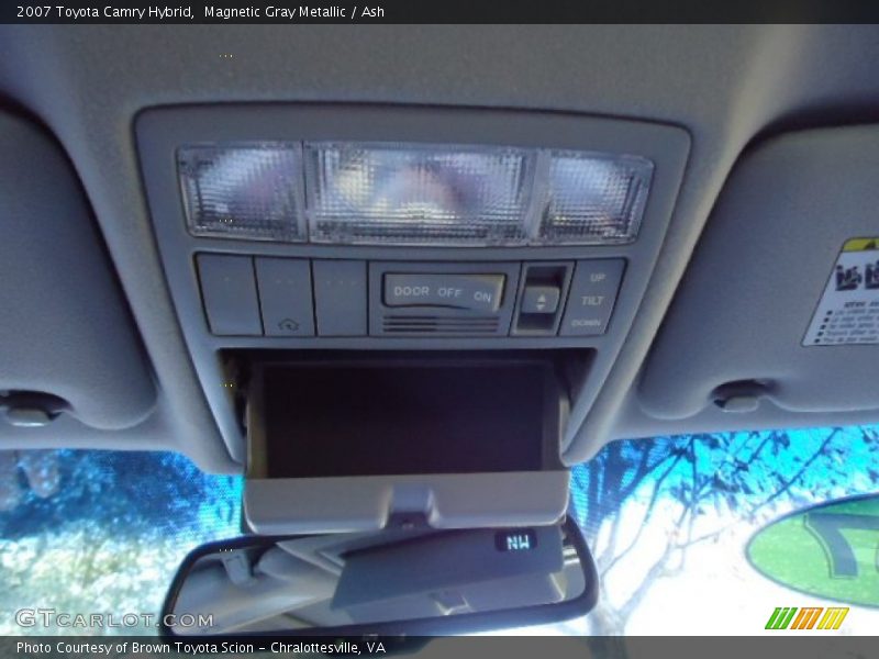 Magnetic Gray Metallic / Ash 2007 Toyota Camry Hybrid