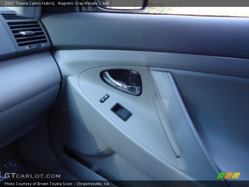 Magnetic Gray Metallic / Ash 2007 Toyota Camry Hybrid