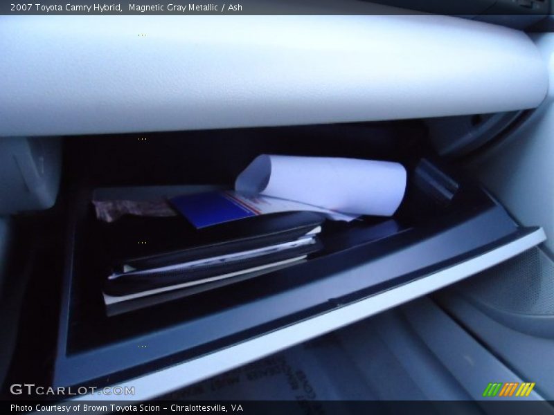 Magnetic Gray Metallic / Ash 2007 Toyota Camry Hybrid
