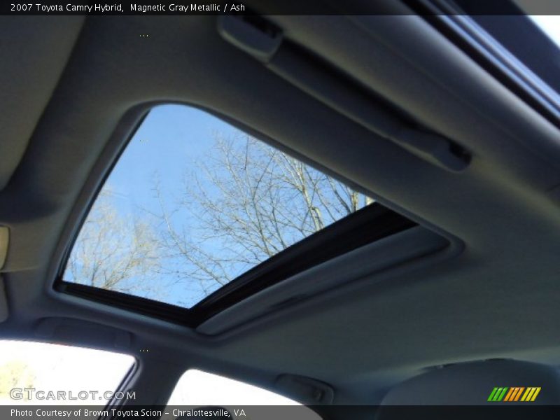 Magnetic Gray Metallic / Ash 2007 Toyota Camry Hybrid