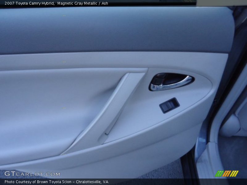 Magnetic Gray Metallic / Ash 2007 Toyota Camry Hybrid