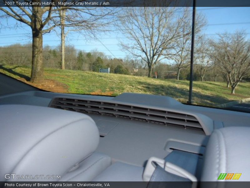 Magnetic Gray Metallic / Ash 2007 Toyota Camry Hybrid