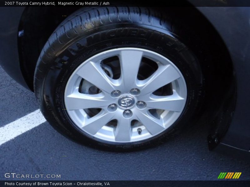 Magnetic Gray Metallic / Ash 2007 Toyota Camry Hybrid