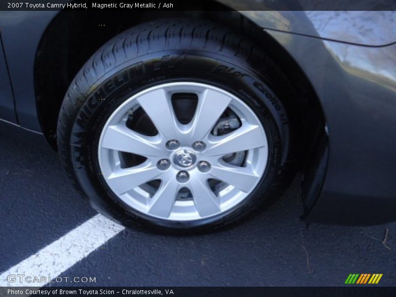 Magnetic Gray Metallic / Ash 2007 Toyota Camry Hybrid