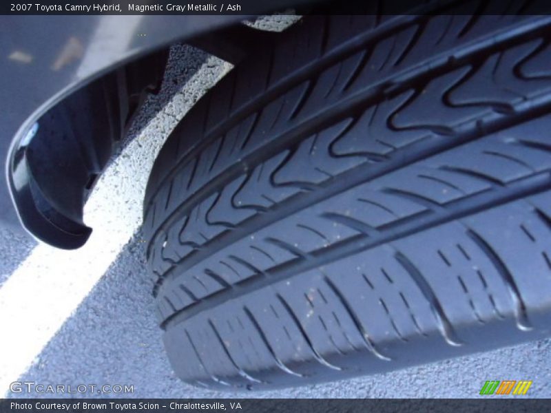 Magnetic Gray Metallic / Ash 2007 Toyota Camry Hybrid