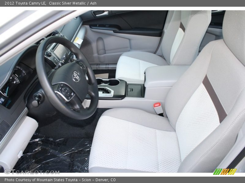 Classic Silver Metallic / Ash 2012 Toyota Camry LE