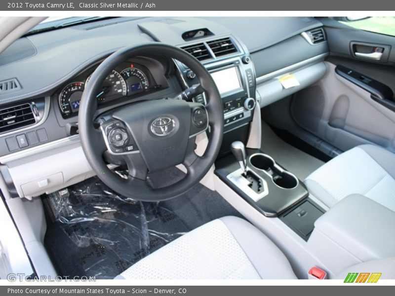 Classic Silver Metallic / Ash 2012 Toyota Camry LE