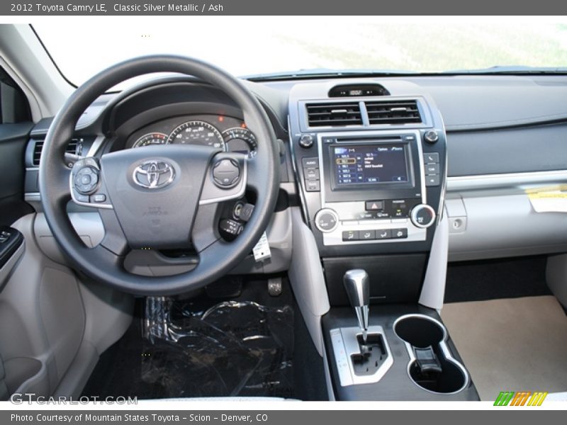 Classic Silver Metallic / Ash 2012 Toyota Camry LE