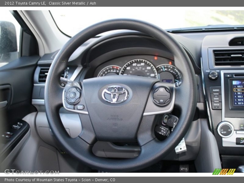 Classic Silver Metallic / Ash 2012 Toyota Camry LE