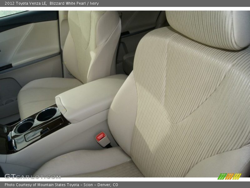 Blizzard White Pearl / Ivory 2012 Toyota Venza LE