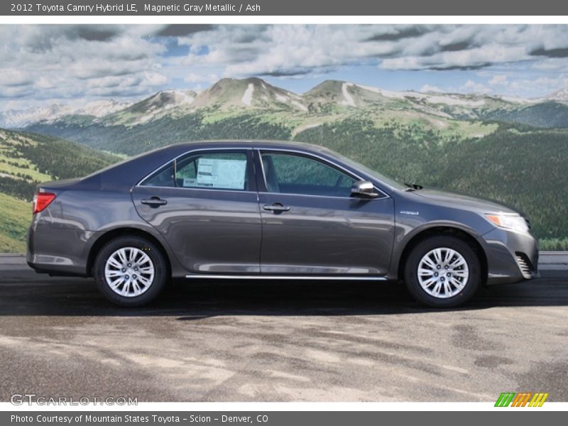 Magnetic Gray Metallic / Ash 2012 Toyota Camry Hybrid LE