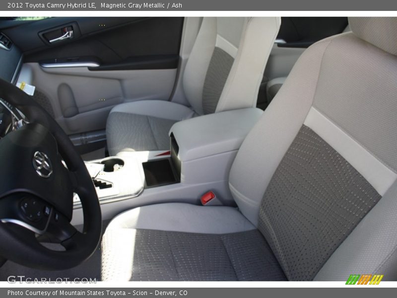 Magnetic Gray Metallic / Ash 2012 Toyota Camry Hybrid LE