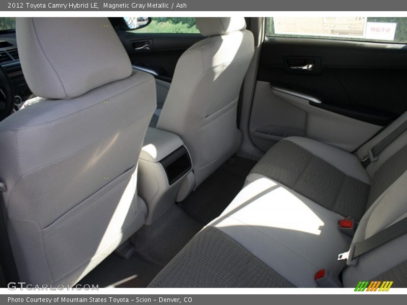 Magnetic Gray Metallic / Ash 2012 Toyota Camry Hybrid LE