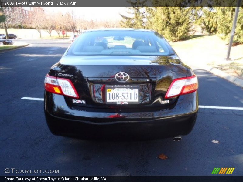 Black / Ash 2009 Toyota Camry Hybrid