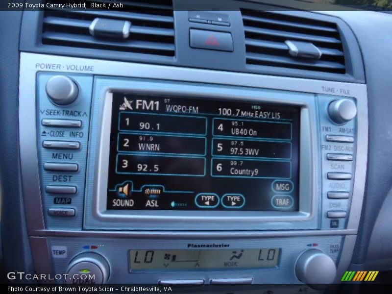 Black / Ash 2009 Toyota Camry Hybrid