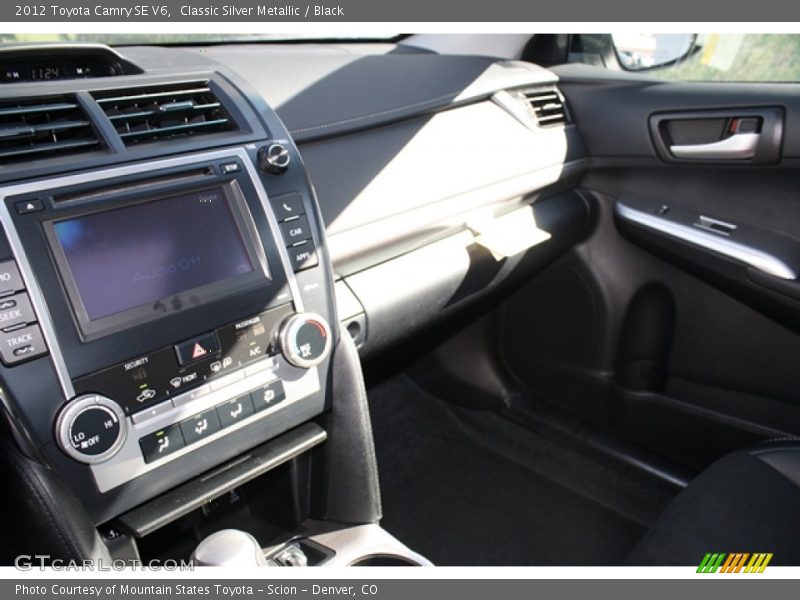 Classic Silver Metallic / Black 2012 Toyota Camry SE V6