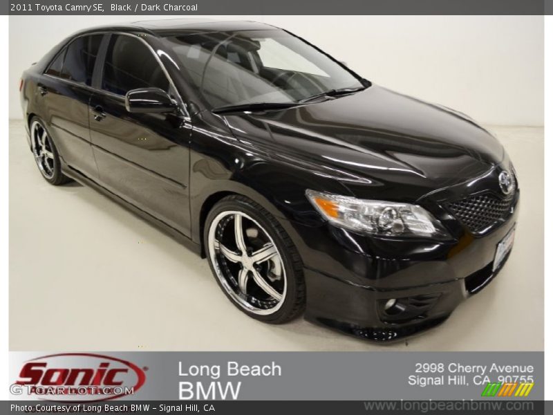 Black / Dark Charcoal 2011 Toyota Camry SE