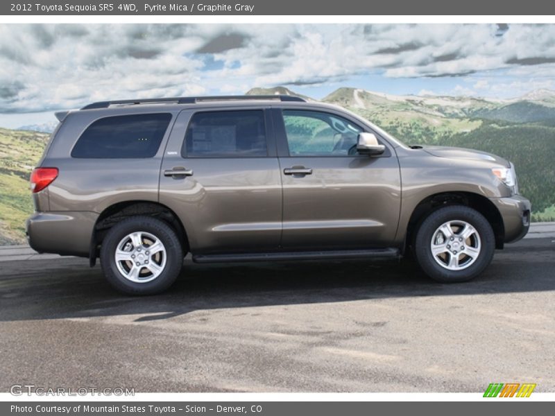 Pyrite Mica / Graphite Gray 2012 Toyota Sequoia SR5 4WD