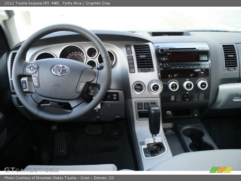 Pyrite Mica / Graphite Gray 2012 Toyota Sequoia SR5 4WD