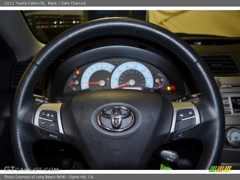Black / Dark Charcoal 2011 Toyota Camry SE