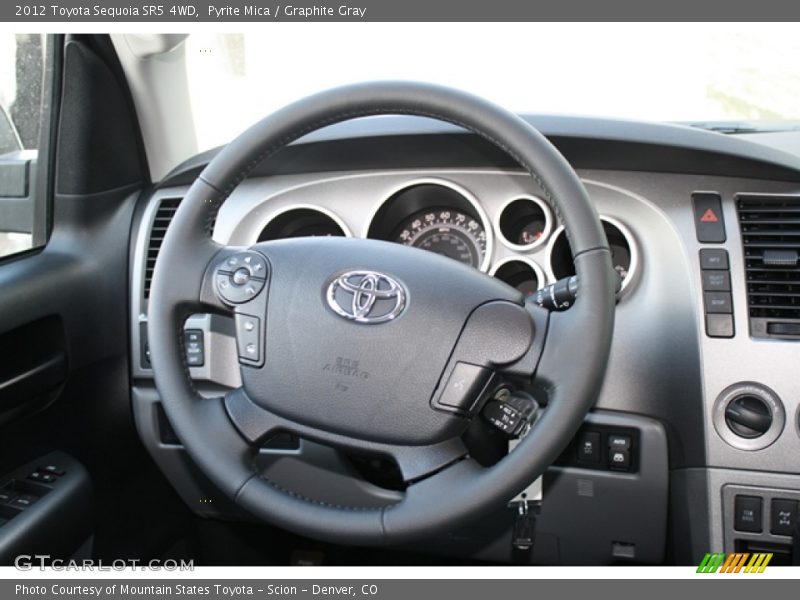Pyrite Mica / Graphite Gray 2012 Toyota Sequoia SR5 4WD