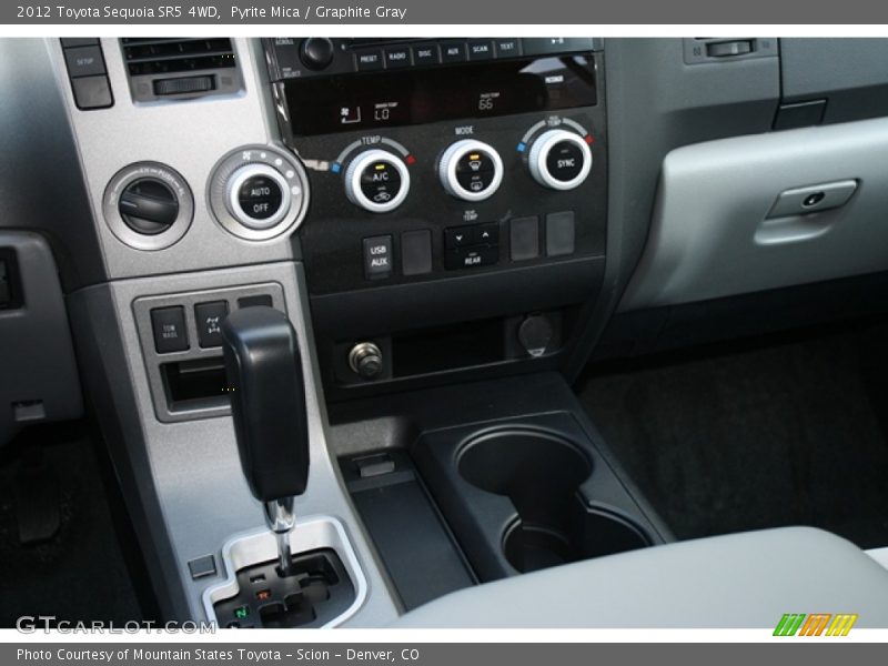 Pyrite Mica / Graphite Gray 2012 Toyota Sequoia SR5 4WD