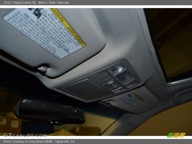 Black / Dark Charcoal 2011 Toyota Camry SE