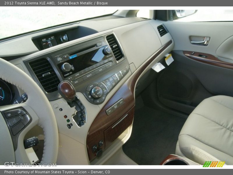 Sandy Beach Metallic / Bisque 2012 Toyota Sienna XLE AWD