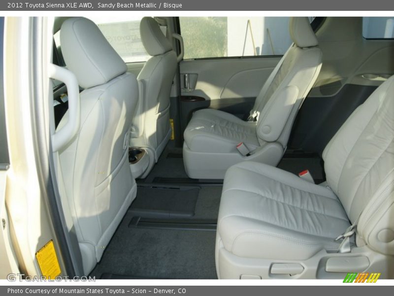 Sandy Beach Metallic / Bisque 2012 Toyota Sienna XLE AWD