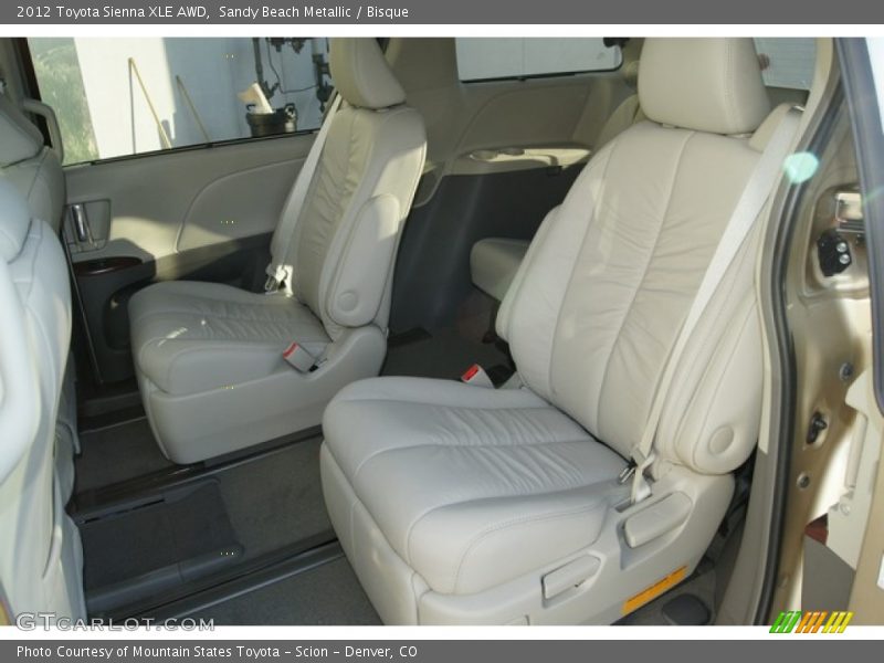 Sandy Beach Metallic / Bisque 2012 Toyota Sienna XLE AWD