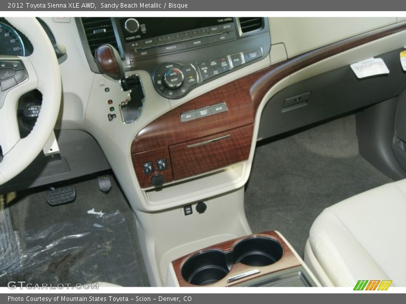 Sandy Beach Metallic / Bisque 2012 Toyota Sienna XLE AWD