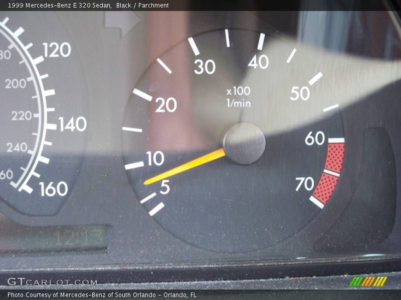 Black / Parchment 1999 Mercedes-Benz E 320 Sedan