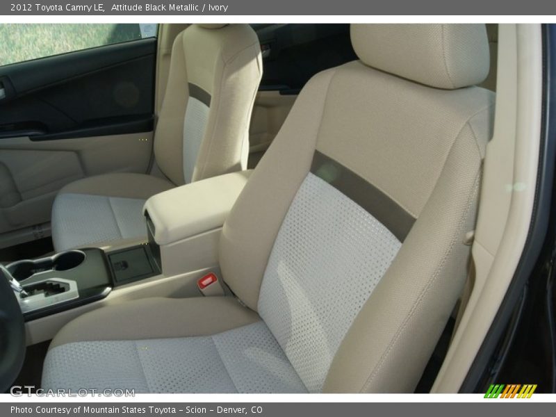 Attitude Black Metallic / Ivory 2012 Toyota Camry LE