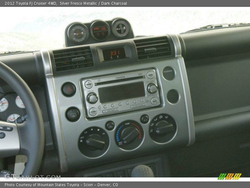 Silver Fresco Metallic / Dark Charcoal 2012 Toyota FJ Cruiser 4WD
