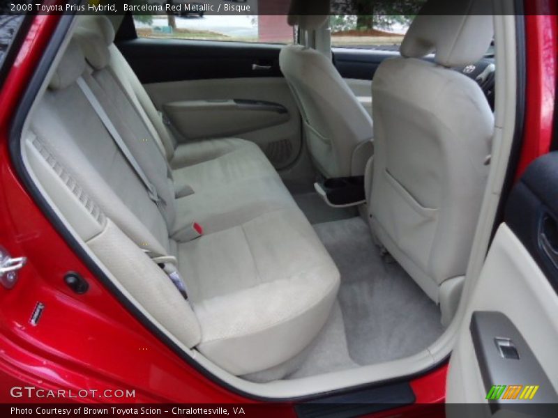 Barcelona Red Metallic / Bisque 2008 Toyota Prius Hybrid
