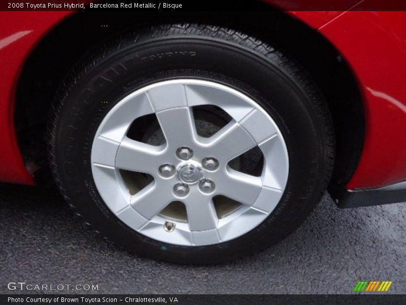 Barcelona Red Metallic / Bisque 2008 Toyota Prius Hybrid