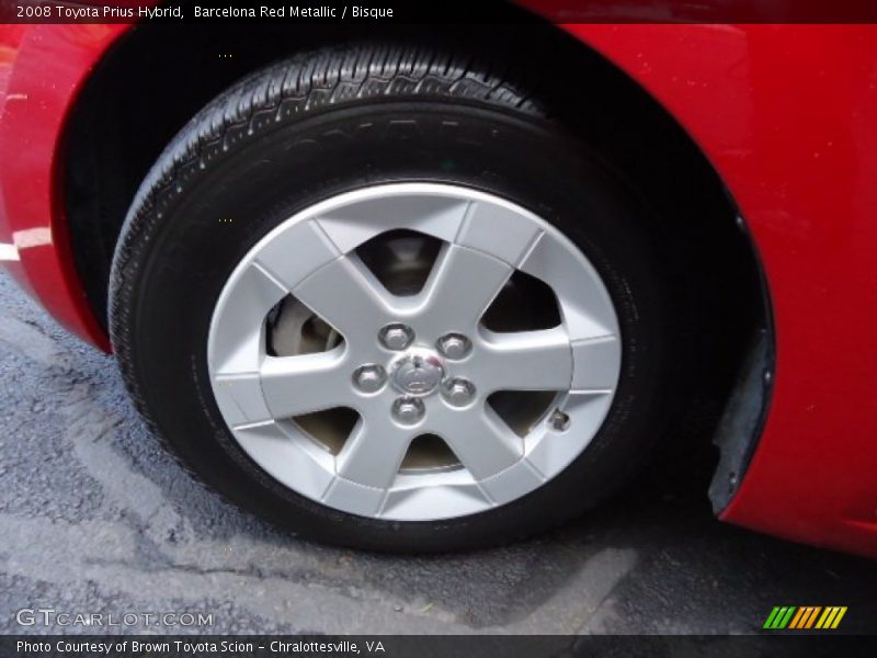 Barcelona Red Metallic / Bisque 2008 Toyota Prius Hybrid
