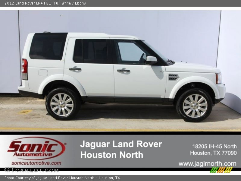 Fuji White / Ebony 2012 Land Rover LR4 HSE