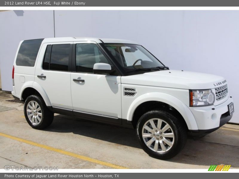 Fuji White / Ebony 2012 Land Rover LR4 HSE