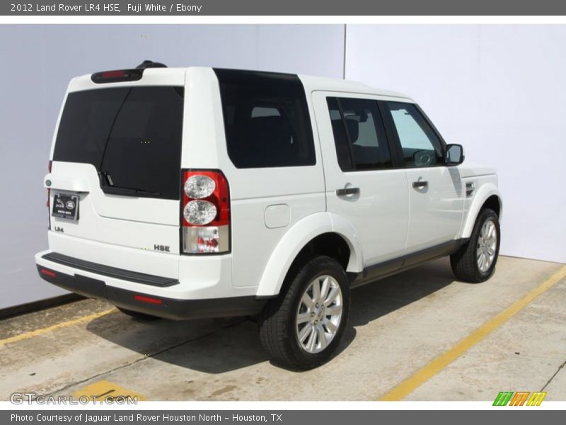 Fuji White / Ebony 2012 Land Rover LR4 HSE