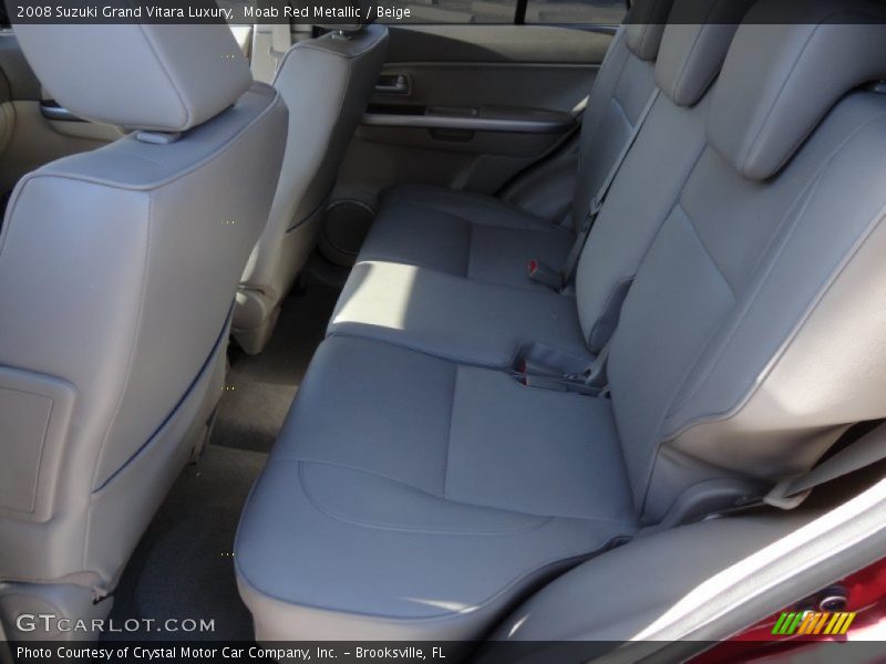 Moab Red Metallic / Beige 2008 Suzuki Grand Vitara Luxury