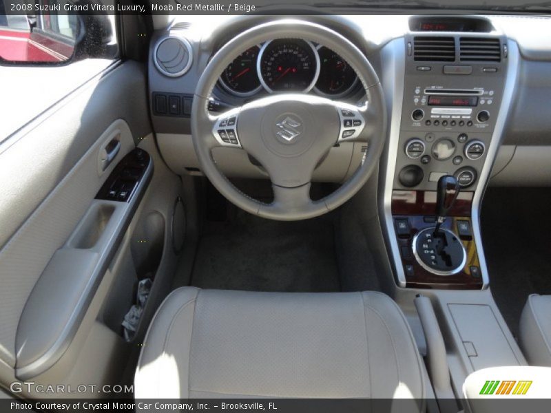 Moab Red Metallic / Beige 2008 Suzuki Grand Vitara Luxury