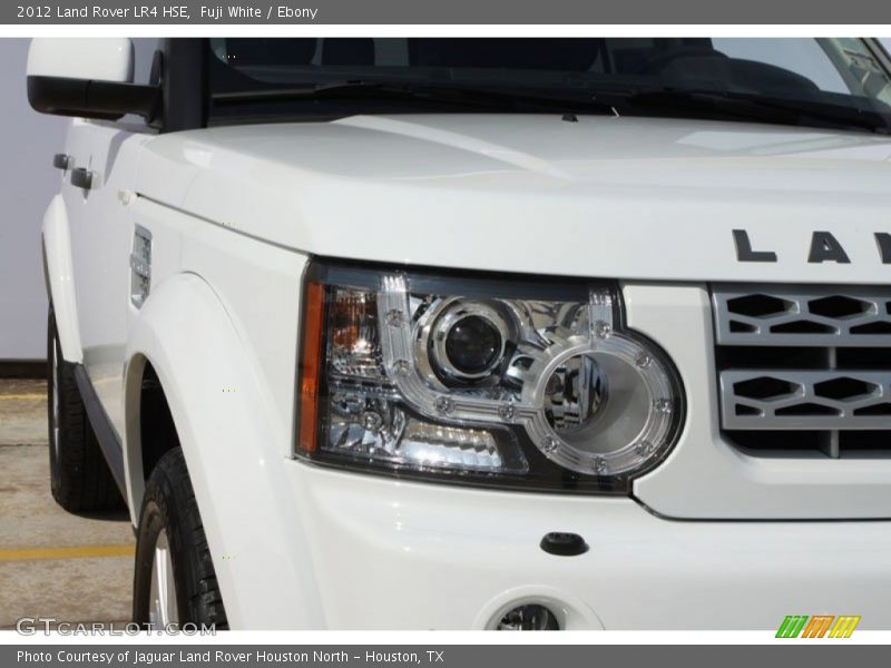 Fuji White / Ebony 2012 Land Rover LR4 HSE