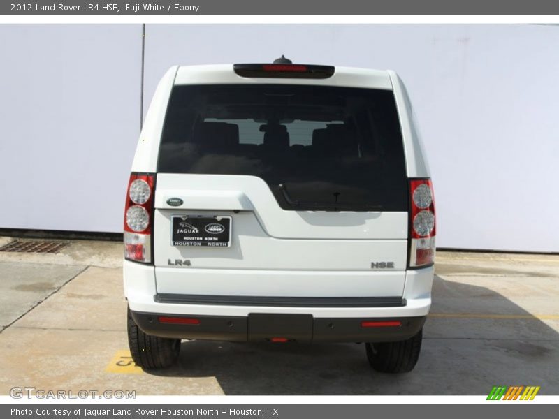 Fuji White / Ebony 2012 Land Rover LR4 HSE